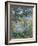 The Terrace at Vétheuil-Claude Monet-Framed Giclee Print