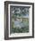 The Terrace at Vétheuil-Claude Monet-Framed Giclee Print