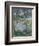 The Terrace at Vétheuil-Claude Monet-Framed Giclee Print