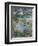 The Terrace at Vétheuil-Claude Monet-Framed Giclee Print