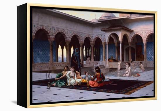 The Terrace of the Seraglio, 1886-Jean Leon Gerome-Framed Premier Image Canvas