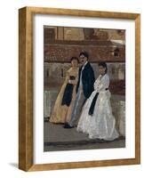 The Terrace-Edoardo Dalbono-Framed Giclee Print