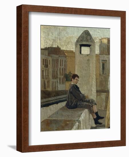 The Terrace-Edoardo Dalbono-Framed Giclee Print