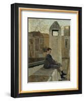 The Terrace-Edoardo Dalbono-Framed Giclee Print