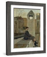 The Terrace-Edoardo Dalbono-Framed Giclee Print