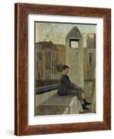 The Terrace-Edoardo Dalbono-Framed Giclee Print