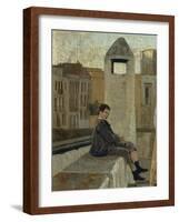 The Terrace-Edoardo Dalbono-Framed Giclee Print