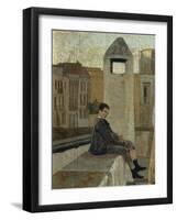 The Terrace-Edoardo Dalbono-Framed Giclee Print