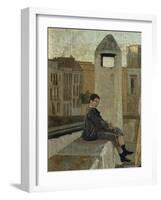 The Terrace-Edoardo Dalbono-Framed Giclee Print