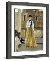 The Terrace-Edoardo Dalbono-Framed Giclee Print