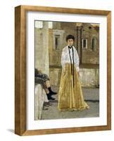 The Terrace-Edoardo Dalbono-Framed Giclee Print