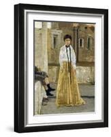 The Terrace-Edoardo Dalbono-Framed Giclee Print