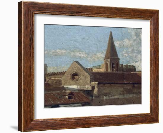 The Terrace-Edoardo Dalbono-Framed Giclee Print