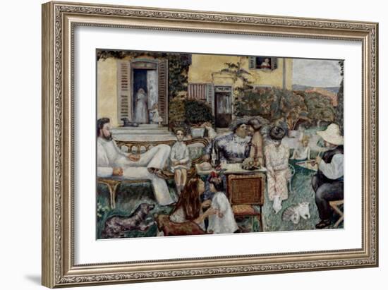 The Terrasse Family, 1900-Pierre Bonnard-Framed Giclee Print