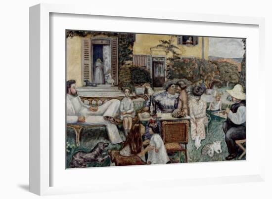 The Terrasse Family, 1900-Pierre Bonnard-Framed Giclee Print