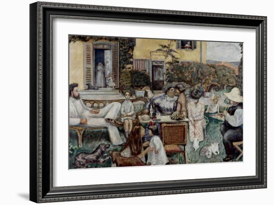 The Terrasse Family, 1900-Pierre Bonnard-Framed Giclee Print