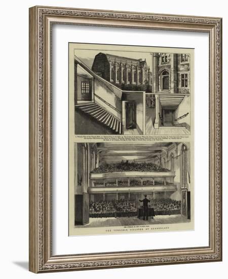 The Terrible Disaster at Sunderland-null-Framed Giclee Print