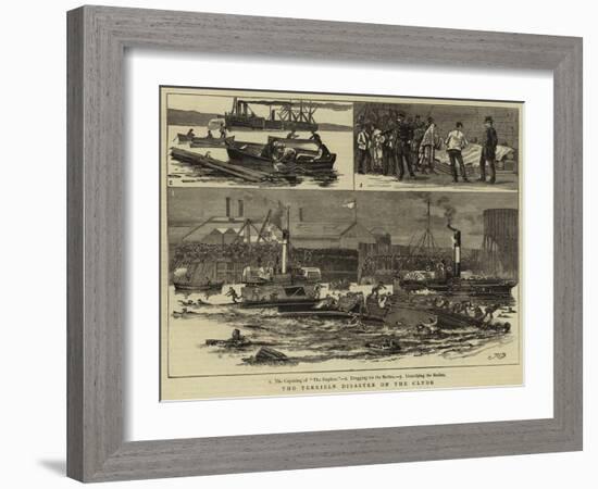 The Terrible Disaster on the Clyde-null-Framed Giclee Print