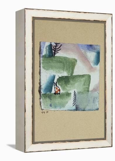 The Territory of a Tomcat; Revier Eines Katers-Paul Klee-Framed Premier Image Canvas