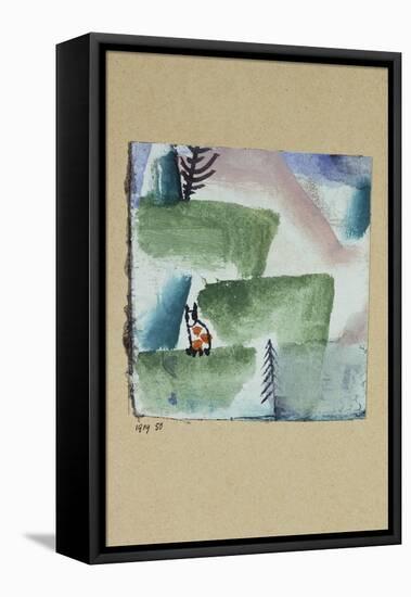 The Territory of a Tomcat; Revier Eines Katers-Paul Klee-Framed Premier Image Canvas