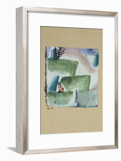 The Territory of a Tomcat; Revier Eines Katers-Paul Klee-Framed Giclee Print