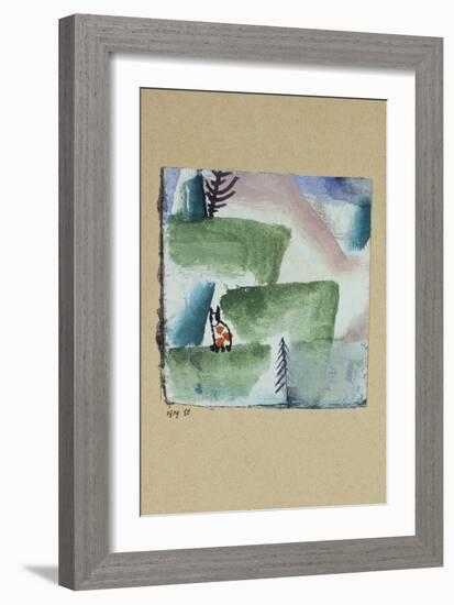 The Territory of a Tomcat; Revier Eines Katers-Paul Klee-Framed Giclee Print