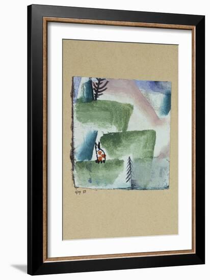 The Territory of a Tomcat; Revier Eines Katers-Paul Klee-Framed Giclee Print