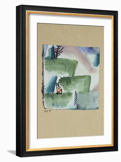 The Territory of a Tomcat; Revier Eines Katers-Paul Klee-Framed Giclee Print