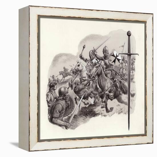 The Teutonic Knights-Pat Nicolle-Framed Premier Image Canvas