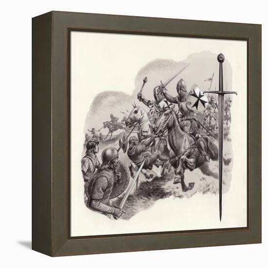 The Teutonic Knights-Pat Nicolle-Framed Premier Image Canvas