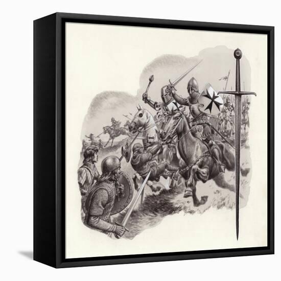 The Teutonic Knights-Pat Nicolle-Framed Premier Image Canvas