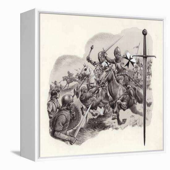 The Teutonic Knights-Pat Nicolle-Framed Premier Image Canvas