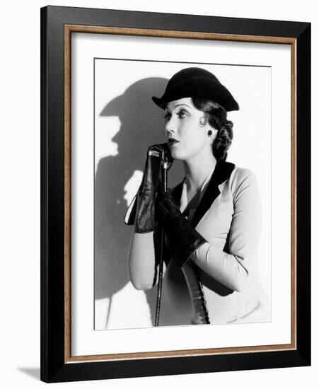 The Texan, Fay Wray, 1930-null-Framed Photo