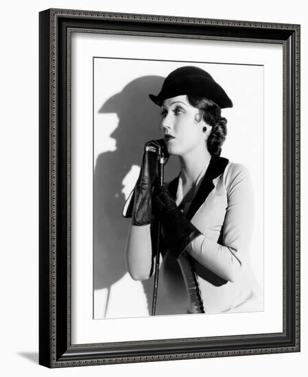 The Texan, Fay Wray, 1930-null-Framed Photo