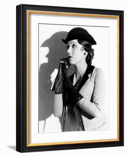 The Texan, Fay Wray, 1930-null-Framed Photo