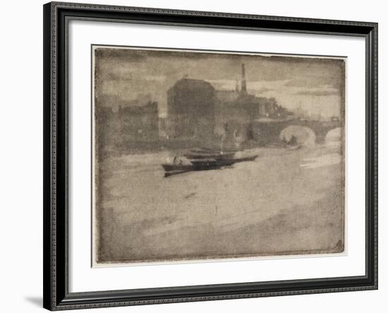 The Thames, 1894-Joseph Pennell-Framed Giclee Print