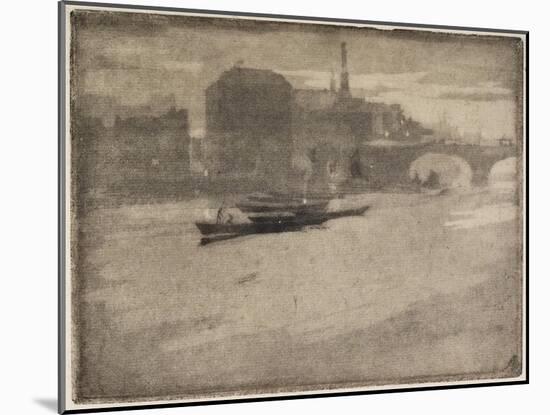 The Thames, 1894-Joseph Pennell-Mounted Giclee Print