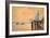 The Thames and Westminster-Claude Monet-Framed Art Print