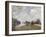 The Thames at Hampton Court, East Molesey-Alfred Sisley-Framed Giclee Print