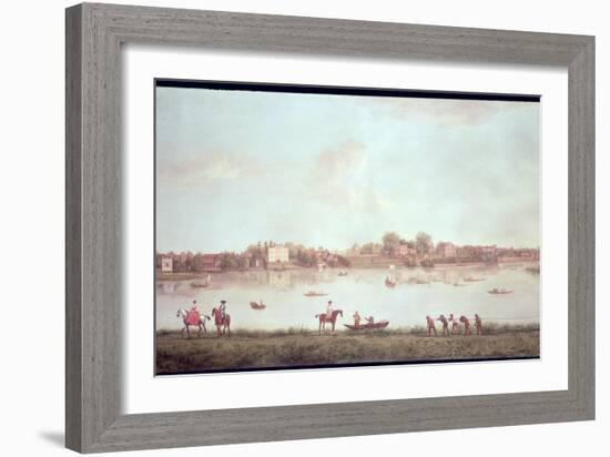 The Thames at Twickenham-Peter Tillemans-Framed Giclee Print