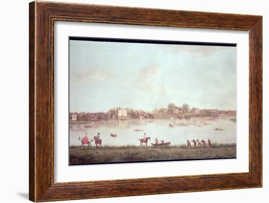 The Thames at Twickenham-Peter Tillemans-Framed Giclee Print