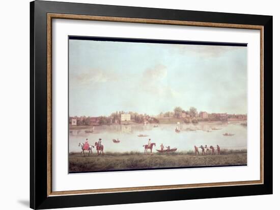 The Thames at Twickenham-Peter Tillemans-Framed Giclee Print