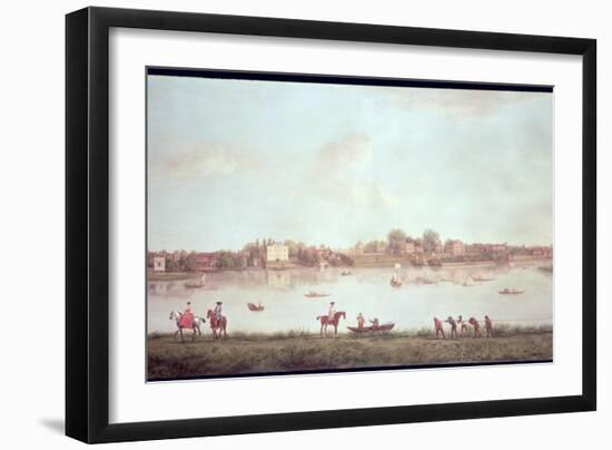 The Thames at Twickenham-Peter Tillemans-Framed Giclee Print