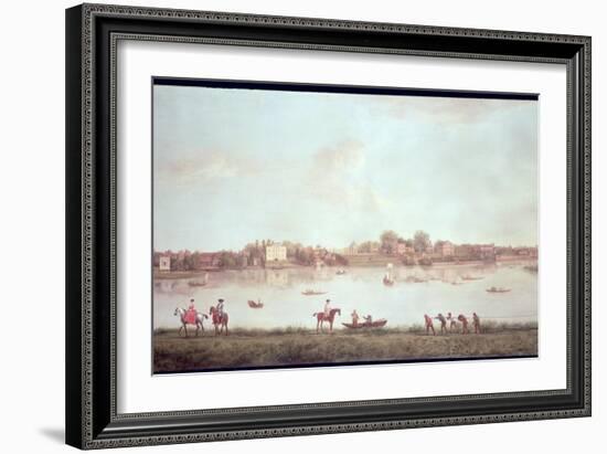 The Thames at Twickenham-Peter Tillemans-Framed Giclee Print