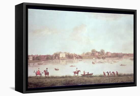 The Thames at Twickenham-Peter Tillemans-Framed Premier Image Canvas