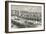 The Thames Embankment, Showing Cleopatras Needle, 1896-null-Framed Giclee Print