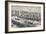 The Thames Embankment, Showing Cleopatras Needle, 1896-null-Framed Giclee Print