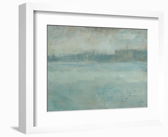 The Thames from the Artist's House in Grosvenor Road-Ambrose Mcevoy-Framed Giclee Print