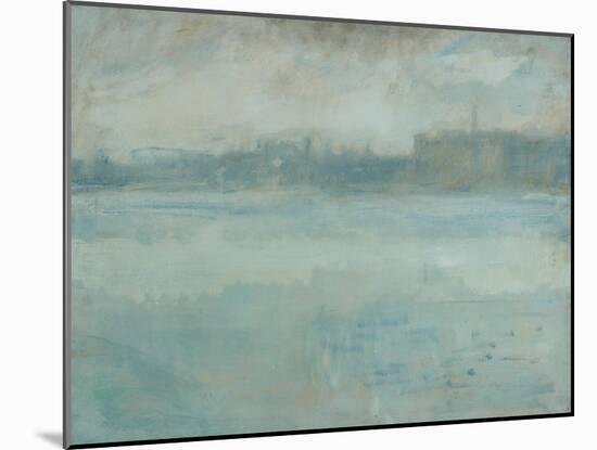 The Thames from the Artist's House in Grosvenor Road-Ambrose Mcevoy-Mounted Giclee Print
