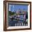 The Thames, Hungerford Bridge, Westminster Palace, London Eye, Big Ben-Rainer Mirau-Framed Photographic Print